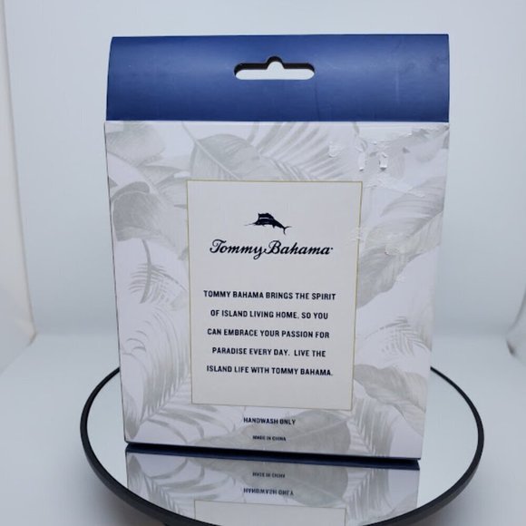 Tommy Bahama Bottle Stopper - Island Inspired Design Stainless Steel & Resin Her - Picture 2 of 2